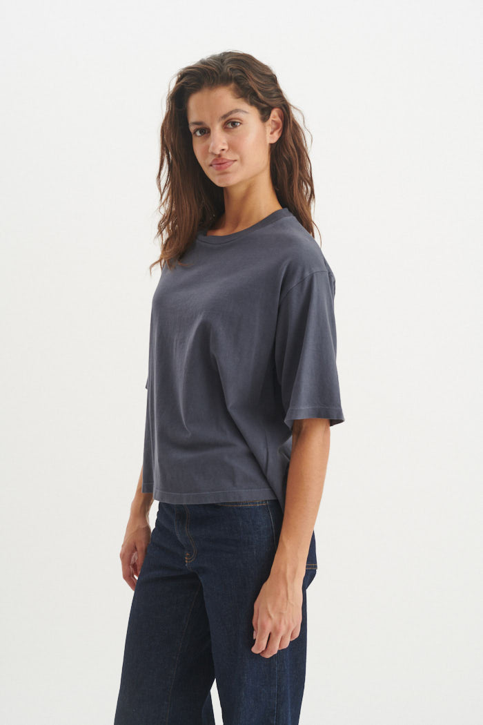 Basic Apparel Boni SS T-Shirt T-shirts 901 India ink